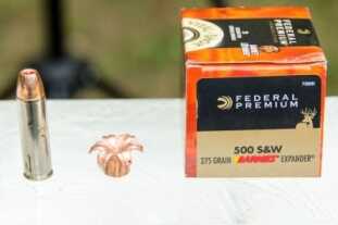 S&W .500 Magnum Gel Tests, Cylinder Gap Blast, Internals & Construction At $3.25 a round, the Federal Premium 275-grain Barnes Expander round is no lightweight by any standard, but it delivers.