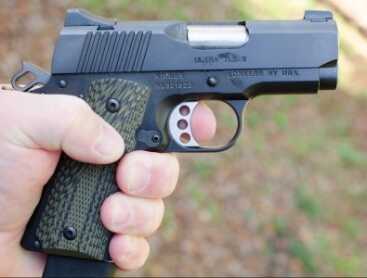 Big Punch, Little Footprint: Kimber’s Compact CCW Ultra TLE II .45 ACP—Full Review. Despite its compact dimensions, the Ultra TLE proved to be very comfortable in the hand.