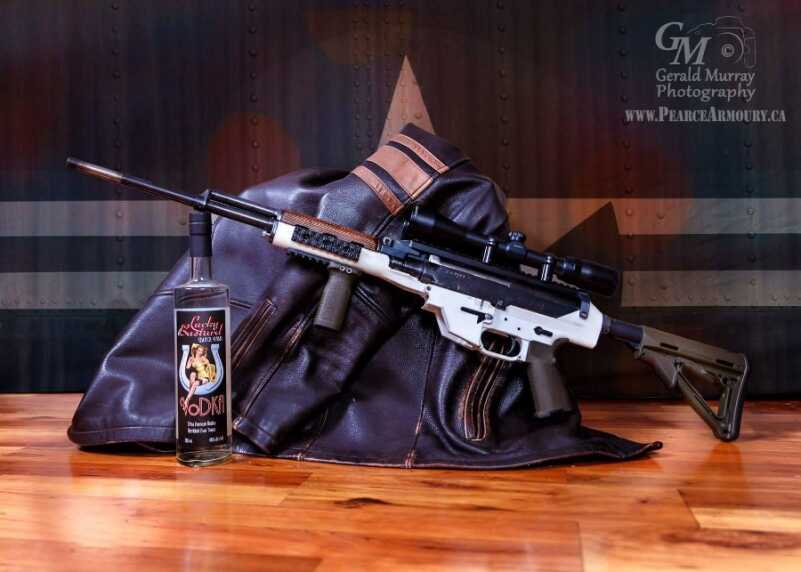 Canadian Adapter Kit Uses AR Lower Parts for SKS Rifles pearce-armoury-sks-ar-15-adapter-kit-ils-chassis-2