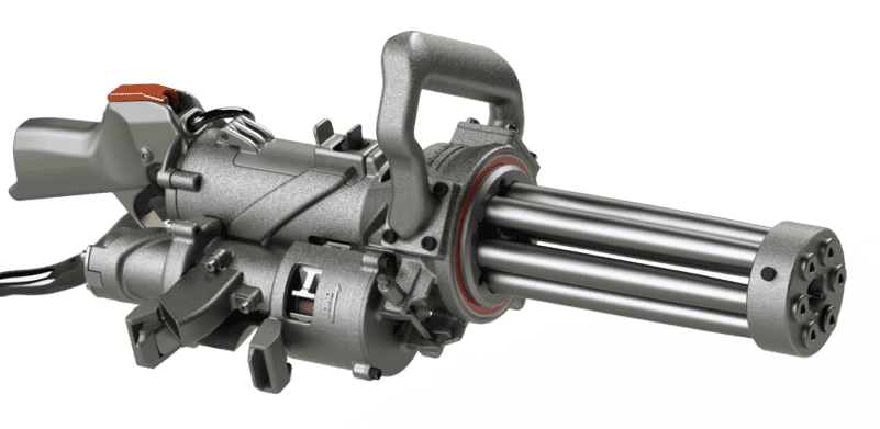 A Mini Predator? The Empty Shells XM556 MicroGun—SHOW Show 2017 A Mini Predator? The Empty Shells XM556 MicroGun—SHOW Show 2017