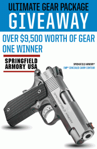 Enter Springfield Armory's Ultimate Gear Package Giveaway Enter Springfield Armory's Ultimate Gear Package Giveaway
