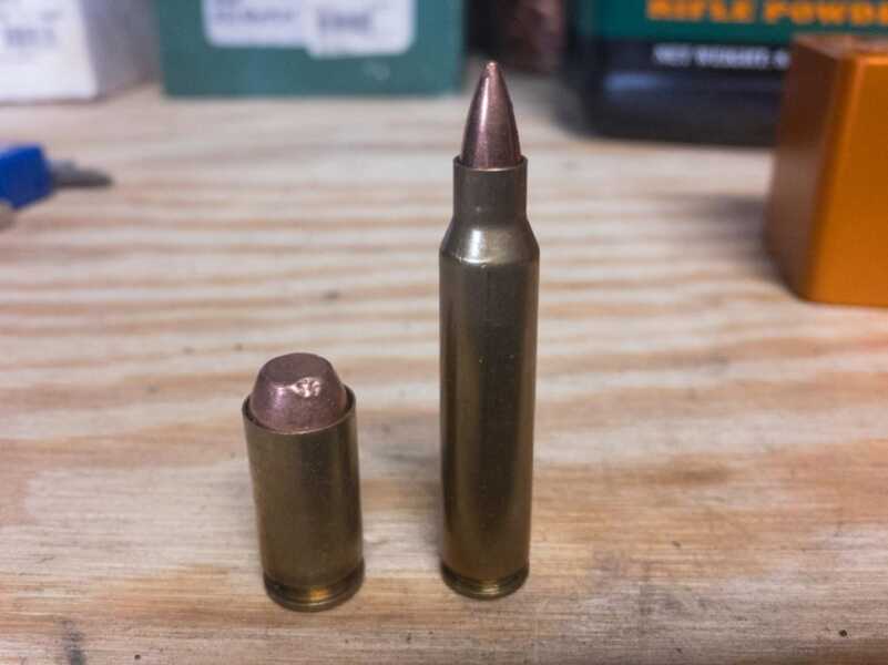 Reloading: Final Inspection and Packaging Tips These are obvious problems! Shooting either could lead to serious over-pressure situations.