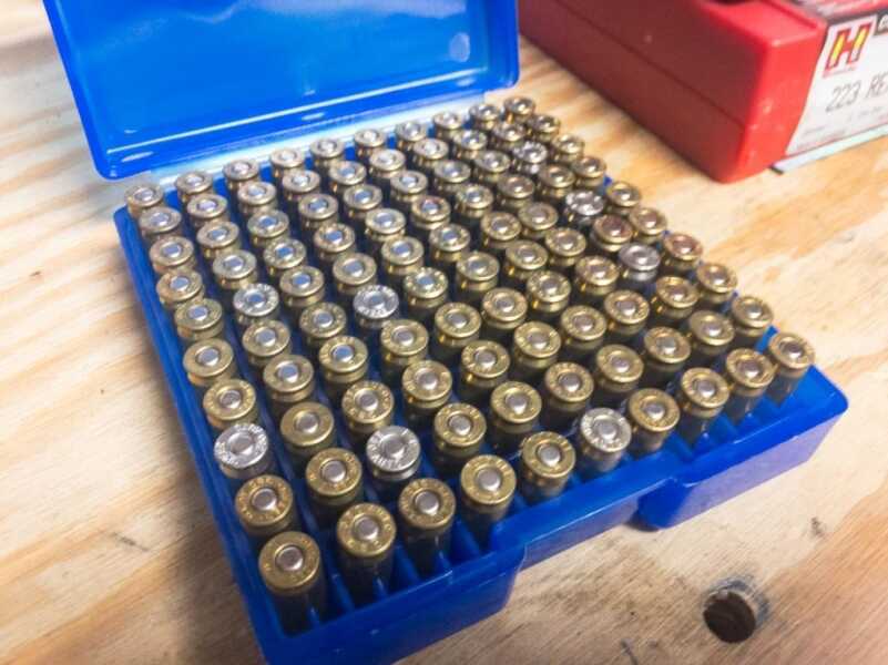 Reloading: Final Inspection and Packaging Tips If you load handgun cartridges nose down, you can scan the whole box at once for any missing or upside-down primers.