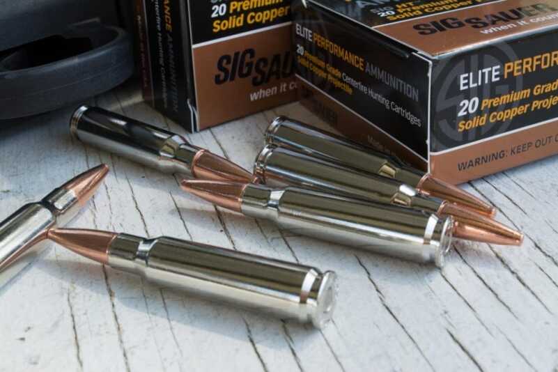 Ammo Test: Sig Sauer HT: .308 Winchester, 300 Blackout, and .223 Remington Like the other members of the family, the .308 cartridges use upgraded primers and nickel-plated cases for corrosion resistance and smooth feeding.