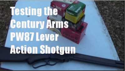 Winchester 1887 Lever Shotgun - The 0 Century Arms PW87 Full Review - Cowboy Time Machine Winchester 1887 Lever Shotgun - The 0 Century Arms PW87 Full Review - Cowboy Time Machine