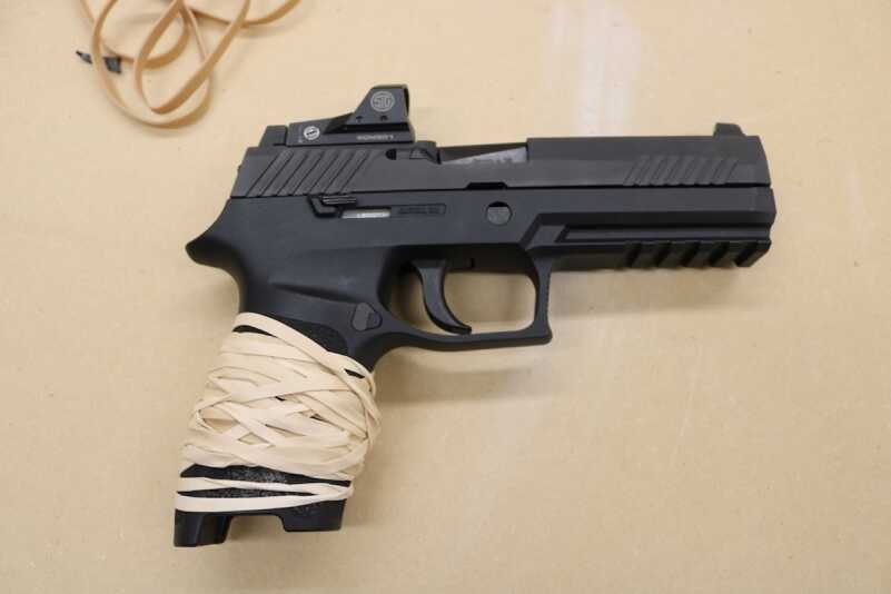 Gunfighter Tip of the Week: Easy DIY Grip Enhancement for Pistols Gunfighter Tip of the Week: Easy DIY Grip Enhancement for Pistols