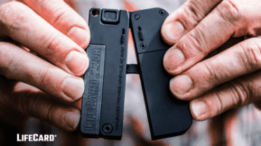 A Folding .22 LR Pistol No Bigger Than A Credit Card? The LifeCard from Trailblazer Firearms A Folding .22 LR Pistol No Bigger Than A Credit Card? The LifeCard from Trailblazer Firearms
