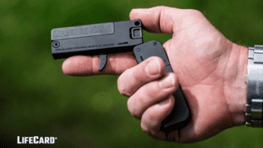 A Folding .22 LR Pistol No Bigger Than A Credit Card? The LifeCard from Trailblazer Firearms A Folding .22 LR Pistol No Bigger Than A Credit Card? The LifeCard from Trailblazer Firearms