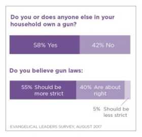 Despite Living with Guns, Most Evangelical Leaders Support Gun Control Despite Living with Guns, Most Evangelical Leaders Support Gun Control