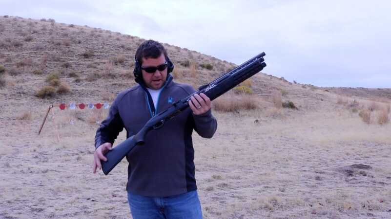 A 26-Round 12 Gauge: Benelli M2 XRail A 26-Round 12 Gauge: Benelli M2 XRail