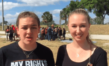 Florida Students Hold Walkout to Support 2A, Constitution Florida Students Hold Walkout to Support 2A, Constitution