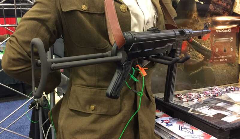 American Tactical Unveils MP40 Collapsible Stock and 9mm AR-15 Adapter American Tactical Unveils MP40 Collapsible Stock and 9mm AR-15 Adapter
