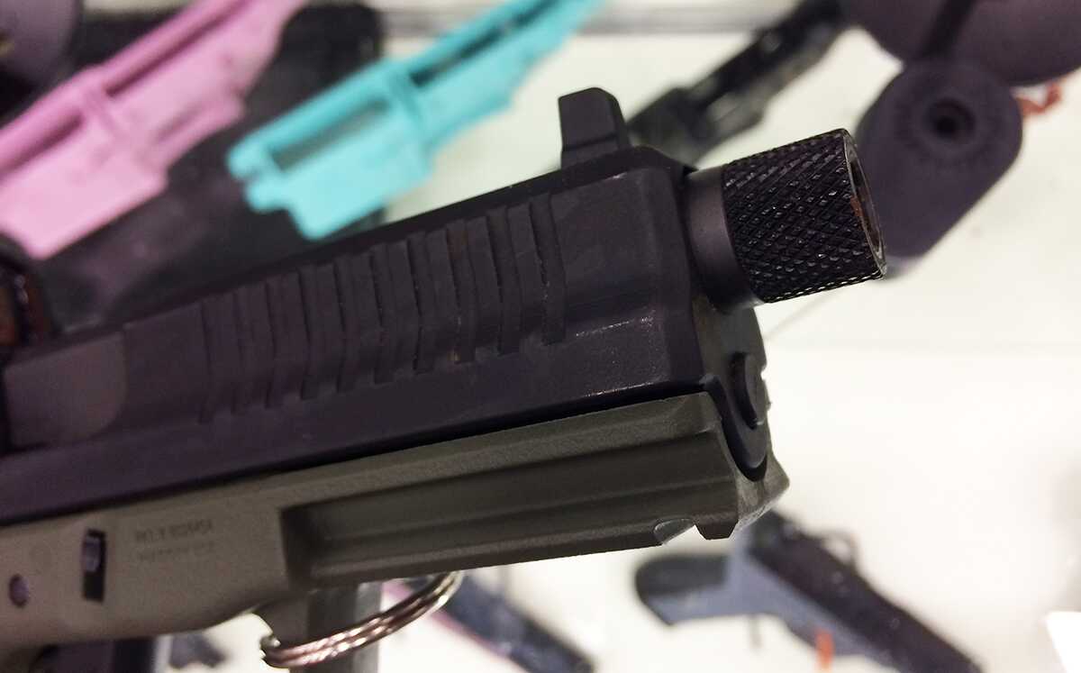 Sub-0 Pistol w/ Optic, Threaded Barrel, and Suppressor Sights: Hello FMK Elite