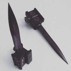 Bluntforce's MK1 Savage Pistol Bayonet is Something to See Bluntforce's MK1 Savage Pistol Bayonet is Something to See