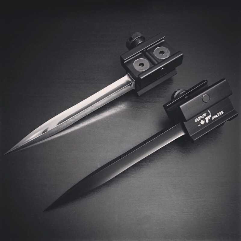 Bluntforce's MK1 Savage Pistol Bayonet is Something to See Bluntforce's MK1 Savage Pistol Bayonet is Something to See