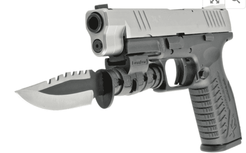 Bluntforce's MK1 Savage Pistol Bayonet is Something to See Bluntforce's MK1 Savage Pistol Bayonet is Something to See