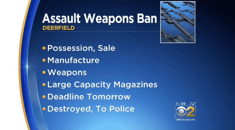 Judge Blocks Chicago Suburb from Confiscatory Gun Ban, Fining AR Owners ,000 Per Day Judge Blocks Chicago Suburb from Confiscatory Gun Ban, Fining AR Owners ,000 Per Day