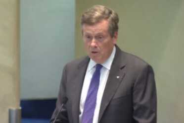 Toronto Mayor: 'Why does anyone… need to have a gun at all?' Toronto Mayor: 'Why does anyone… need to have a gun at all?'