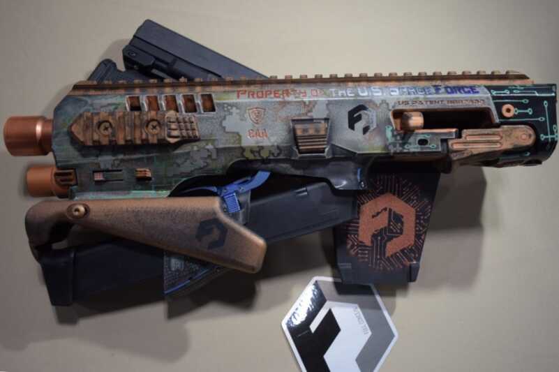 Full Conceal VIPER: The Unofficial Space Force Collapsible Carry Gun - SHOT Show 2019 Full Conceal VIPER: The Unofficial Space Force Collapsible Carry Gun - SHOT Show 2019