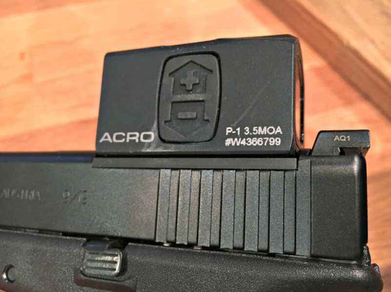 Aimpoint ACRO P-1 : A True Pistol Optic - SHOT Show 2019 Aimpoint ACRO P-1 : A True Pistol Optic - SHOT Show 2019