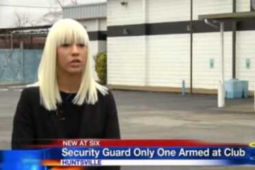 Female Security Guard Puts Down Active Shooter at Alabama Nightclub Female Security Guard Puts Down Active Shooter at Alabama Nightclub