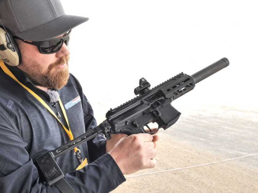 SIG MPX K w/ New Timney Trigger, Threaded Barrel, & M-LOK Handguard - SHOT Show 2020 SIG MPX K w/ New Timney Trigger, Threaded Barrel, & M-LOK Handguard - SHOT Show 2020
