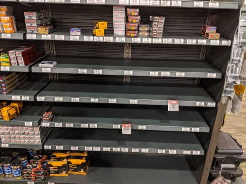 'Seems like the World Has Gone Mad': Ammo Shortages Rise Amid Coronavirus Outbreak 'Seems like the World Has Gone Mad': Ammo Shortages Rise Amid Coronavirus Outbreak
