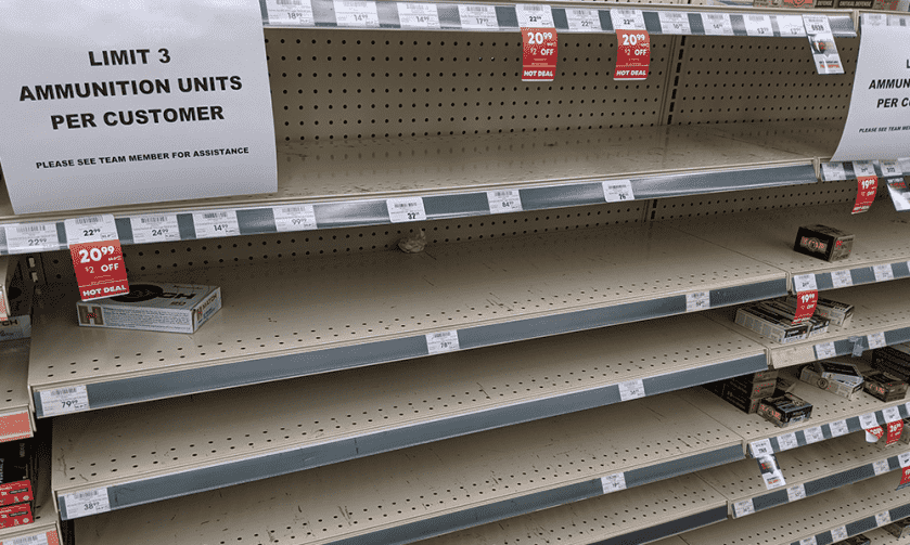 'Seems like the World Has Gone Mad': Ammo Shortages Rise Amid Coronavirus Outbreak 'Seems like the World Has Gone Mad': Ammo Shortages Rise Amid Coronavirus Outbreak