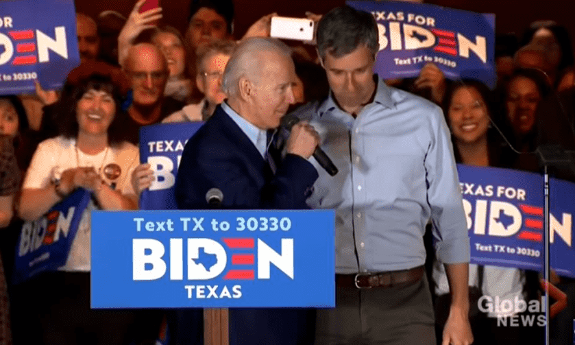 Joe Biden Vows to Put Robert 'Beto' O’Rourke in Charge of Gun Control If Elected