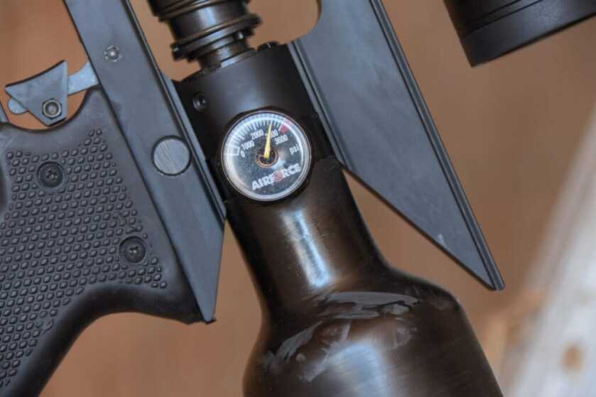 Serious Punch! 50 Caliber Airforce Airguns' Texan LSS .50 CF - Reviewed Serious Punch! 50 Caliber Airforce Airguns' Texan LSS .50 CF - Reviewed