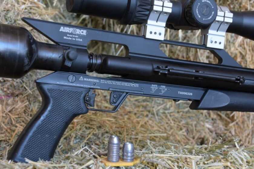 Serious Punch! 50 Caliber Airforce Airguns' Texan LSS .50 CF - Reviewed Serious Punch! 50 Caliber Airforce Airguns' Texan LSS .50 CF - Reviewed