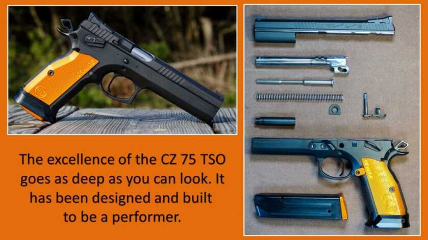 CZ 75 Tactical Sport Orange CZ 75 Tactical Sport Orange