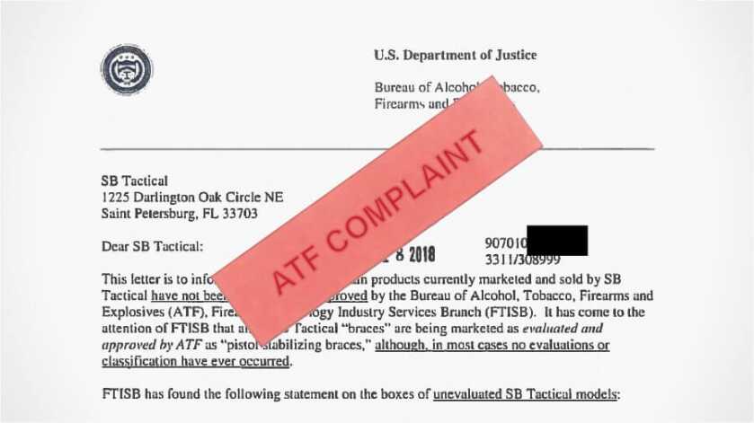More Confusing Info on Legality of Pistol Braces from ATF More Confusing Info on Legality of Pistol Braces from ATF