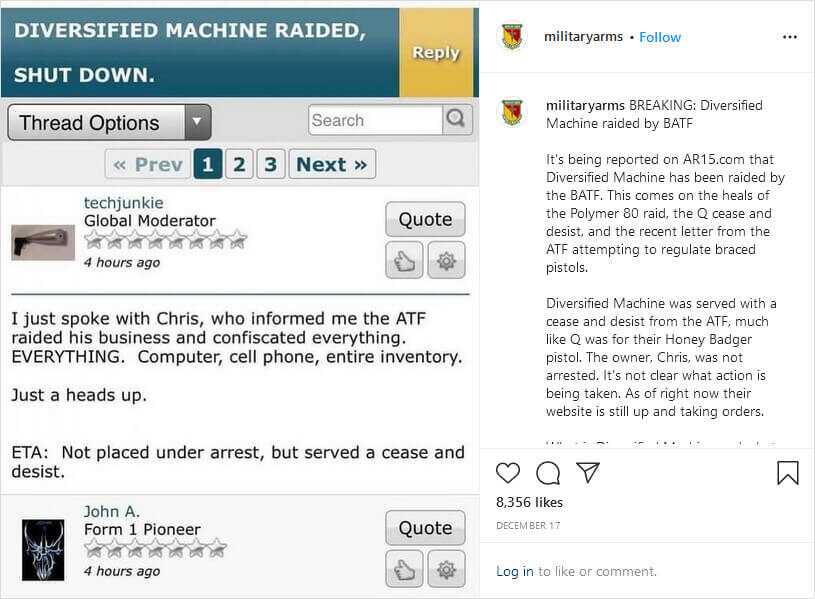 ATF Encroaching on 'Solvent Traps' and DIY Suppressor Components ATF Encroaching on 'Solvent Traps' and DIY Suppressor Components