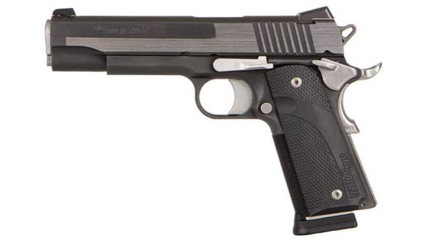 SIG Expanding Equinox Series with Custom Works 1911 SIG Expanding Equinox Series with Custom Works 1911