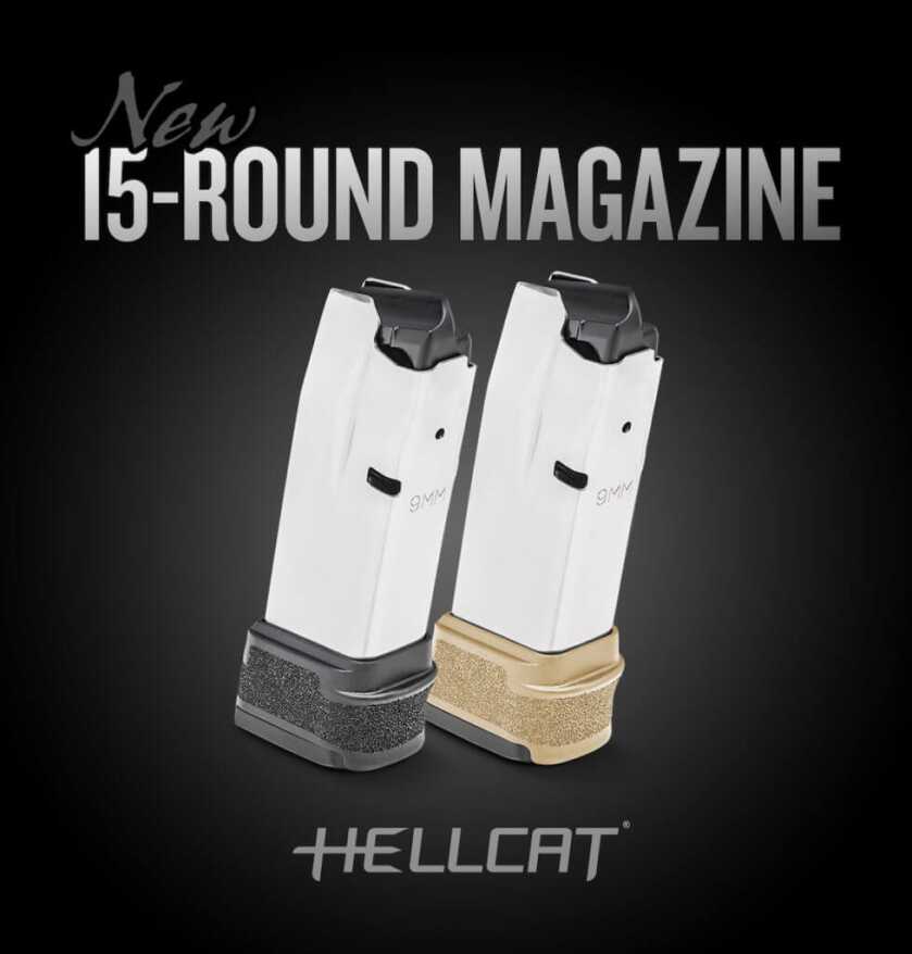 Springfield Armory Releases 15-Round Hellcat Magazine Springfield Armory Releases 15-Round Hellcat Magazine
