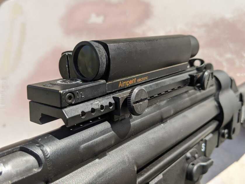 Big Dot Energy! The Aimpoint H2 6MOA. Big Dot Energy! The Aimpoint H2 6MOA.