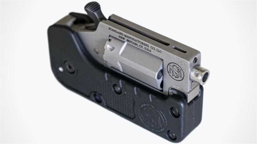 Introducing the Quick-Deploy Switch Gun Mini-Revolver from Standard Manufacturing Introducing the Quick-Deploy Switch Gun Mini-Revolver from Standard Manufacturing