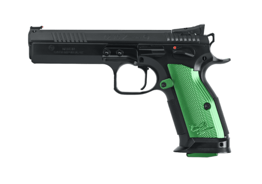 Shoot the New CZ TS 2 Racing Green Pistol Shoot the New CZ TS 2 Racing Green Pistol