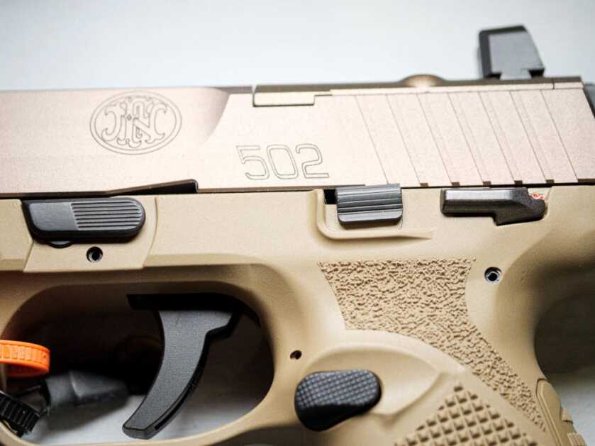 FN's New 502 Tactical Pistol In .22LR -- SHOT Show 2022 FN's New 502 Tactical Pistol In .22LR -- SHOT Show 2022