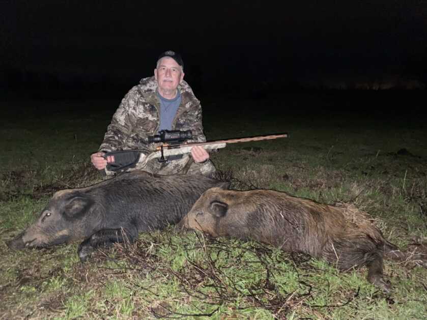 Burris Thermal Scope Plus a (Not) Boring Rifle = A Great Night Hog Hunting Rig Burris Thermal Scope Plus a (Not) Boring Rifle = A Great Night Hog Hunting Rig