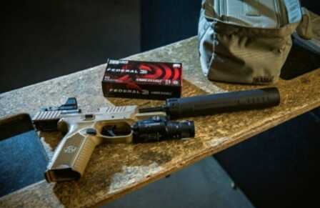Check Out FN's New 'Rush 9Ti' 9mm Suppressor Check Out FN's New 'Rush 9Ti' 9mm Suppressor