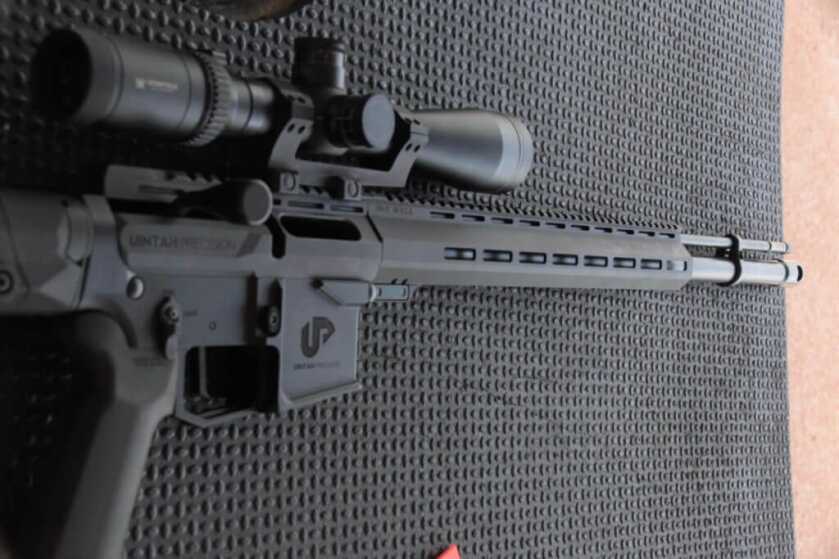 Uintah Precision's Modern Sporting Muzzleloader is an AR15 -- Shot Show 2023 Uintah Precision's Modern Sporting Muzzleloader is an AR15 -- Shot Show 2023