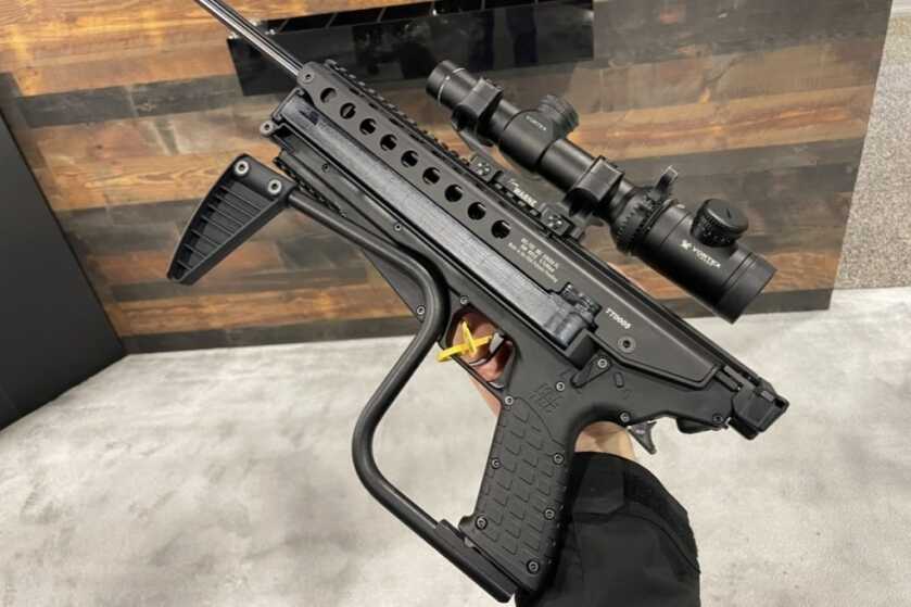The Brand New KelTec R50 5.7 Carbine and KSG410 Shotgun -- SHOT Show 2023 The Brand New KelTec R50 5.7 Carbine and KSG410 Shotgun -- SHOT Show 2023