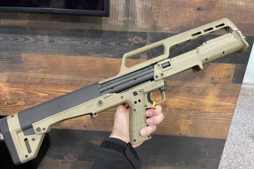 The Brand New KelTec R50 5.7 Carbine and KSG410 Shotgun -- SHOT Show 2023 The Brand New KelTec R50 5.7 Carbine and KSG410 Shotgun -- SHOT Show 2023