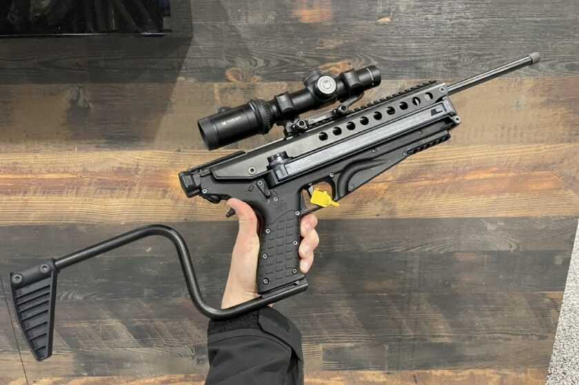 The Brand New KelTec R50 5.7 Carbine and KSG410 Shotgun -- SHOT Show 2023 The Brand New KelTec R50 5.7 Carbine and KSG410 Shotgun -- SHOT Show 2023
