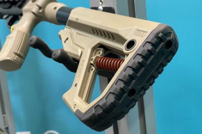 F.A.B. Defense GL-CORE IMPACT Recoil Reduction Buttstock -- SHOT SHOW 2023 F.A.B. Defense GL-CORE IMPACT Recoil Reduction Buttstock -- SHOT SHOW 2023