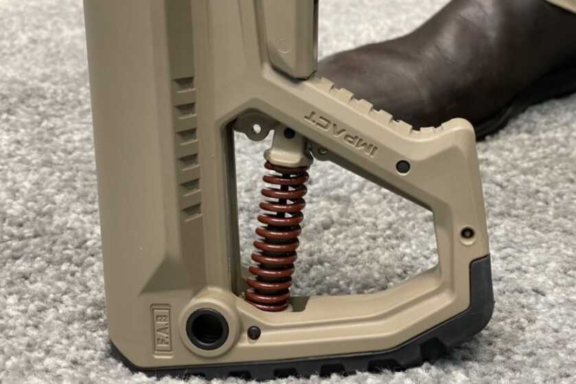 F.A.B. Defense GL-CORE IMPACT Recoil Reduction Buttstock -- SHOT SHOW 2023 F.A.B. Defense GL-CORE IMPACT Recoil Reduction Buttstock -- SHOT SHOW 2023