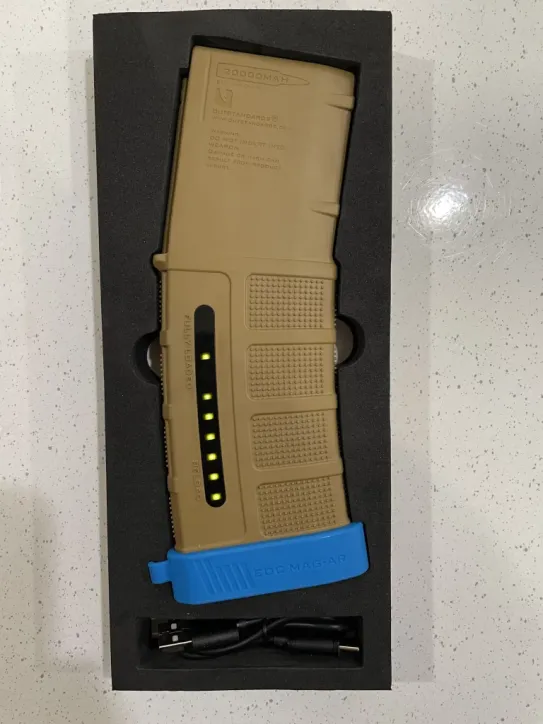 EDC Mag AR Power Bank: The Ultimate Rugged Charger for Outdoor Adventures EDC Mag AR Power Bank: The Ultimate Rugged Charger for Outdoor Adventures