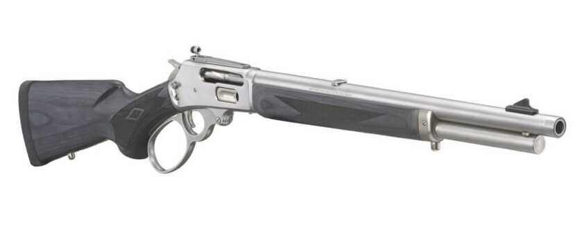 The Best Modern Lever Guns Marlin 1895SBL model lever guns with stainless finish